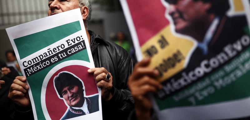 Morales dobio azil u Meksiku