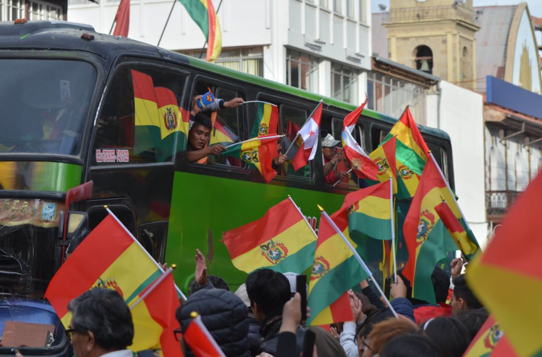 Demonstranti u Boliviji zauzeli dva državna medija i istjerali zaposlene