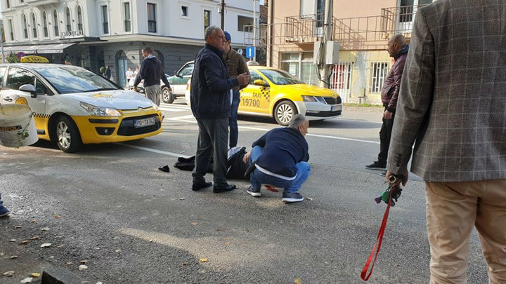 Povrijeđena žena u udesu u centru Podgorice