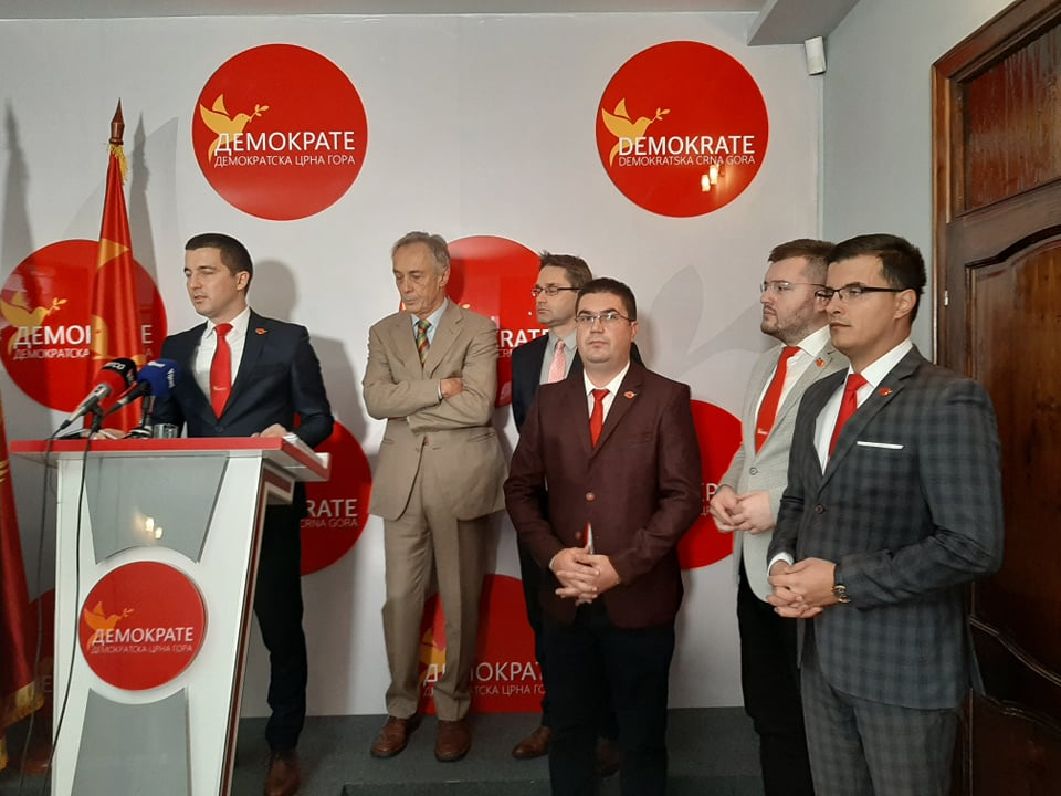 Demokrate izdale opoziciju: Odustali od tehničke vlade i DPS-u nude vladu građanskog jedinstva!