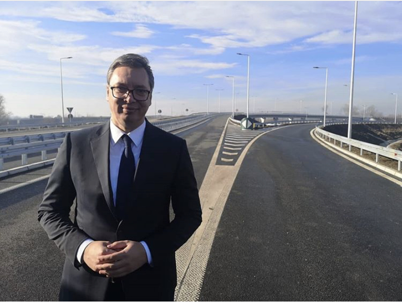 Vučić na otvaranju dionice Surčin-Obrenovac: Taman mi je da završim mandat i mogu ponosno da odem
