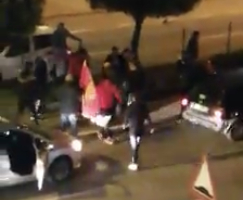 Incident kod Delte: Više osoba jurilo i tuklo jedno lice!(VIDEO)