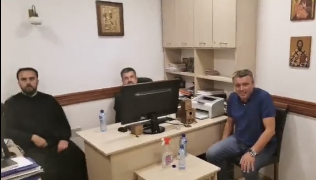 Zbog kršenja mjera NKT-a: Inspektor u civilu došao u Hram!