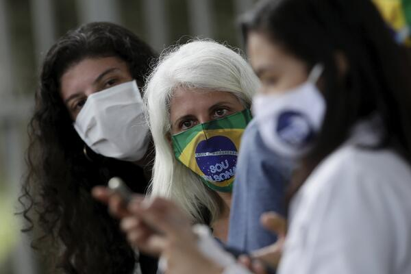 Nastavlja se rast zaraženih i umrlih u Brazilu od koronavirusa