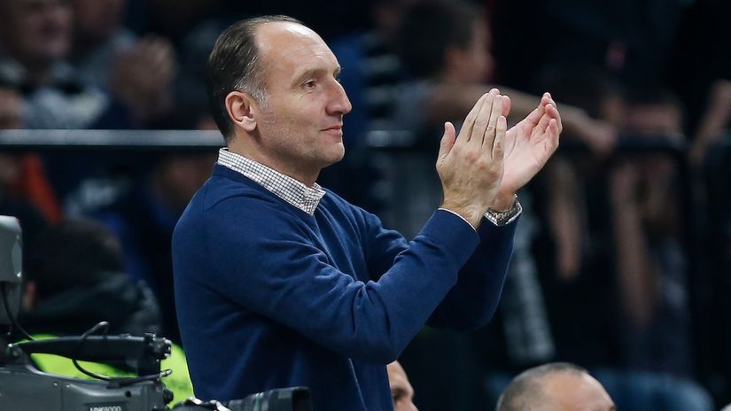 Damir Čakar i direktor i trener Rudara