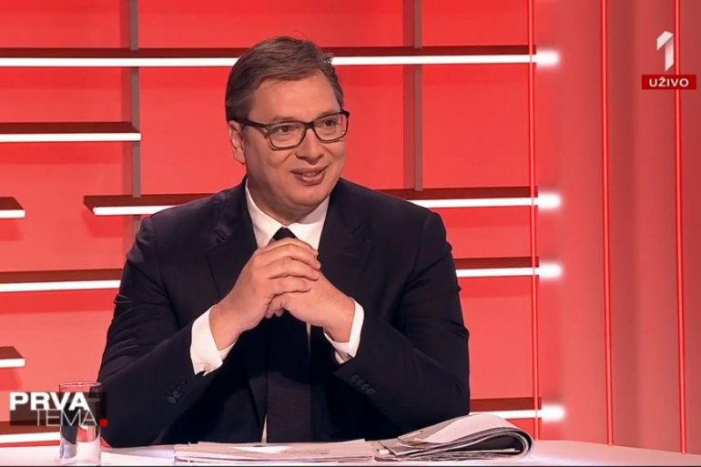 Vučić: Mafijaška hajka na mog sina, on nije ništa ukrao, sjedio je u kafiću i gledao derbi!