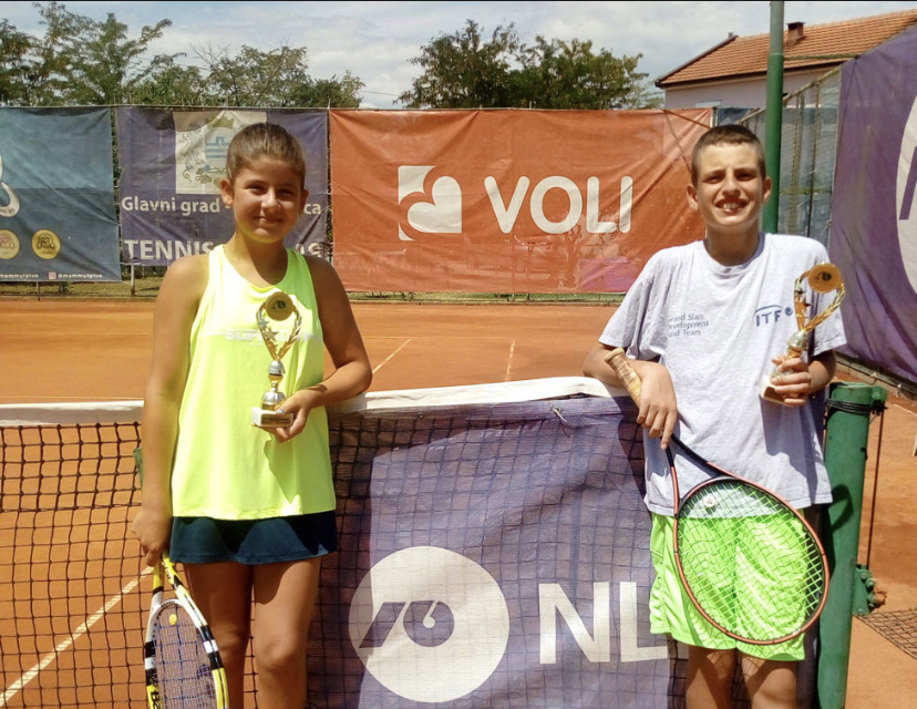 Tara Rašović i Marko Dragović pobjednici turnira „OP Podgorice U12“