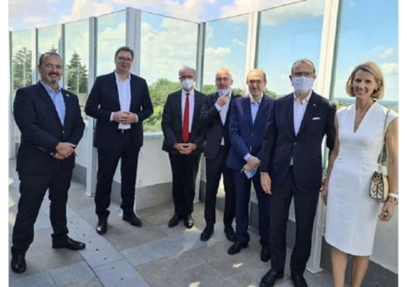Vučić sa ambasadorima Kvinte: Podrška obnovi dijaloga