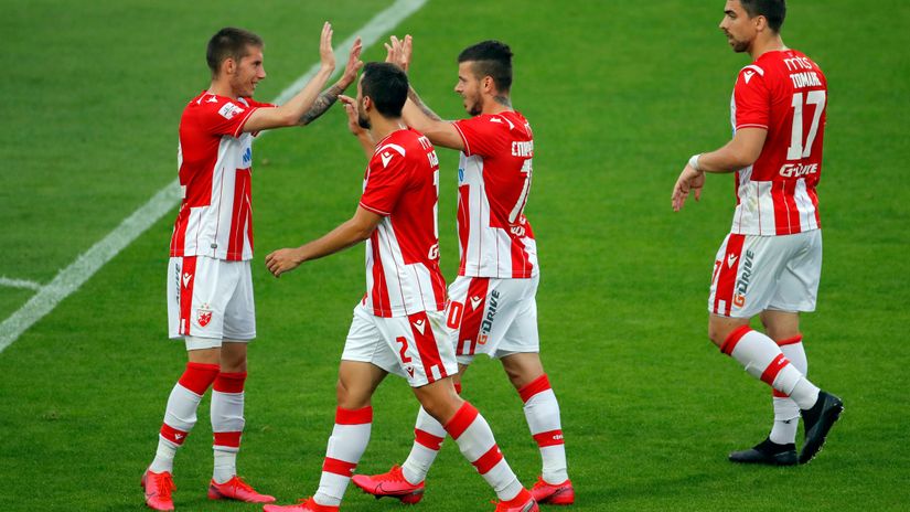 Zvezda odigrala šampionsko poluvreme protiv “čarapana”