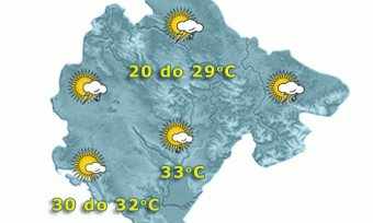 Sjutra sunčano, popodne moguća kiša i grmljavina