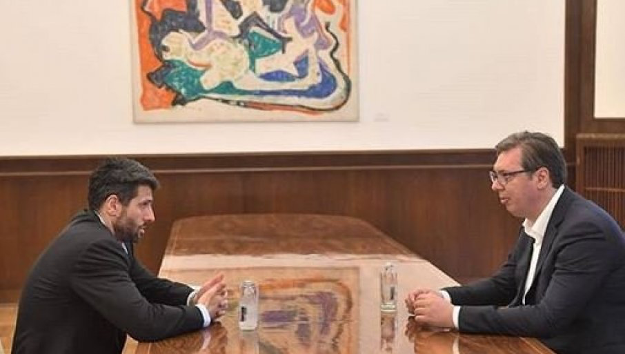Konsultacije o Vladi: Vučić se sastao sa Šapićem