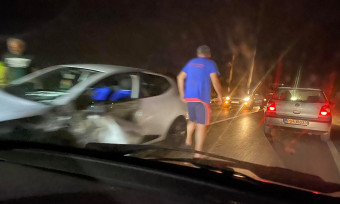 Udes na putu Podgorica – Danilovgrad, više osoba povrijeđeno
