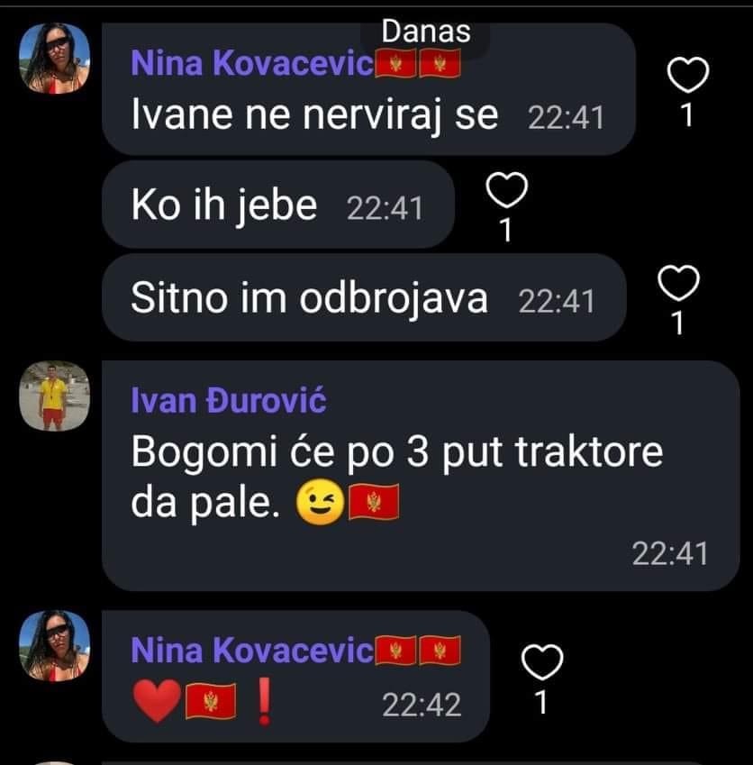 Fašističke izjave ljubitelja DPS-a: Prijete traktorima poslije izbora svima onima koji nijesu za vlast! (FOTO)