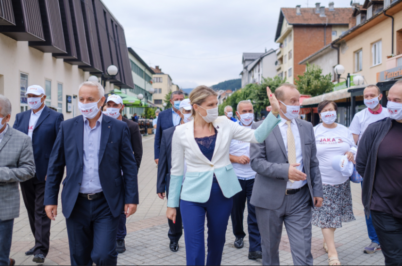 Vuksanović Stanković u Rožajama: Dosta su pomagani privilegovani tajkuni