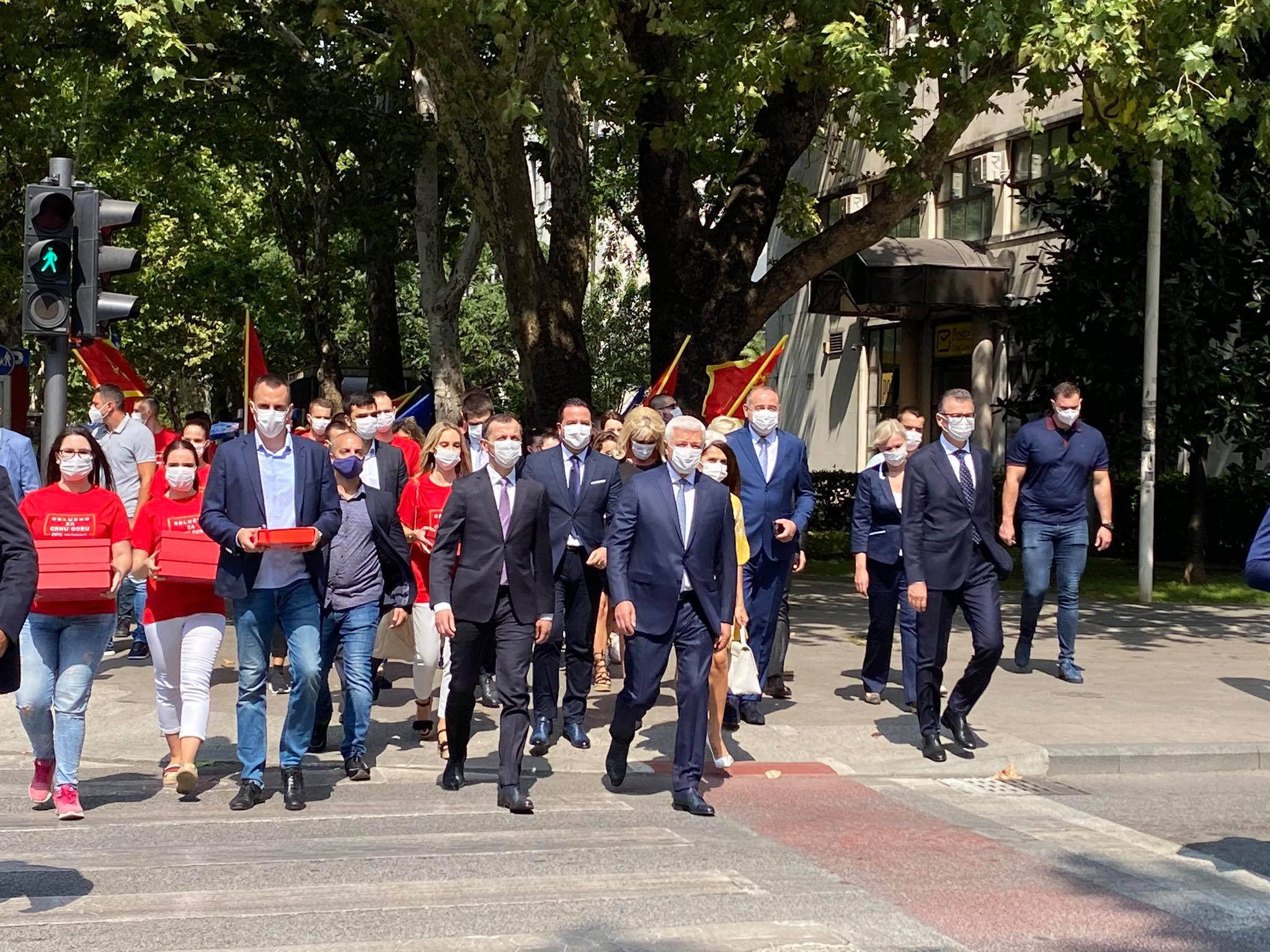 DPS predao listu: Duško Marković nosilac