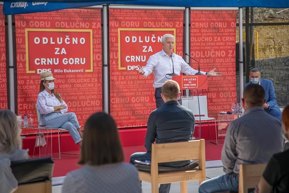 Marković u Kolašinu: Litijama i auto litijama se ruši Crna Gora!