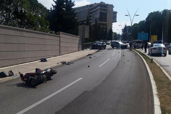 Udes u Bečićima: Tri osobe povrijeđene
