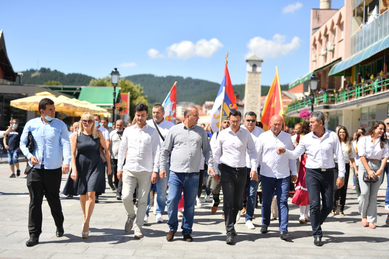 Carević poručio iz Pljevalja: Nećemo dozvoliti da Srbe eliminišu iz Crne Gore!