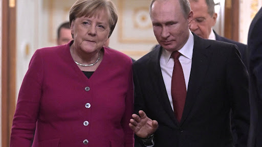 Merkelova pozvala Putina zbog situacije u Bjelorusiji