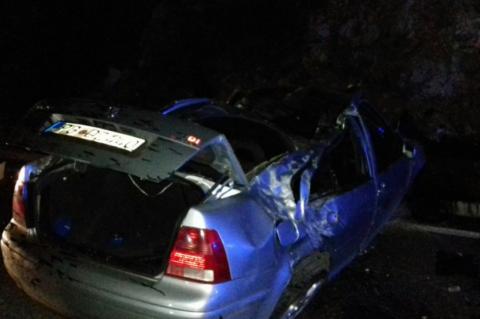 Prevrnuo se automobil kod Cetinja, povrijeđena četiri Podgoričanina