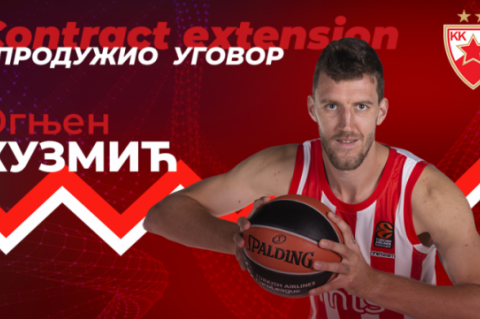 Zvezda produžila ugovor sa Kuzmićem