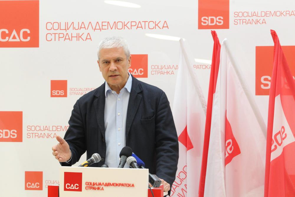 Tadić: Nijedna opoziciona organizacija nema potencijal da bude lider opozicije!