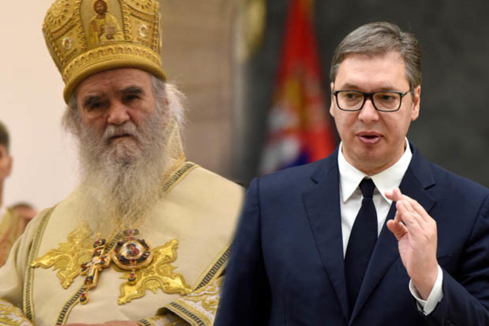 Šamar dežurnim sveznalicama: Srdačan susret Vučića i mitropolita Amfilohija u Beogradu!