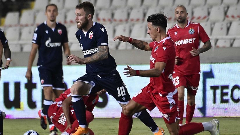 LŠ: Blijeda igra Zvezde, Omonija ide dalje posle boljeg izvođenja penala