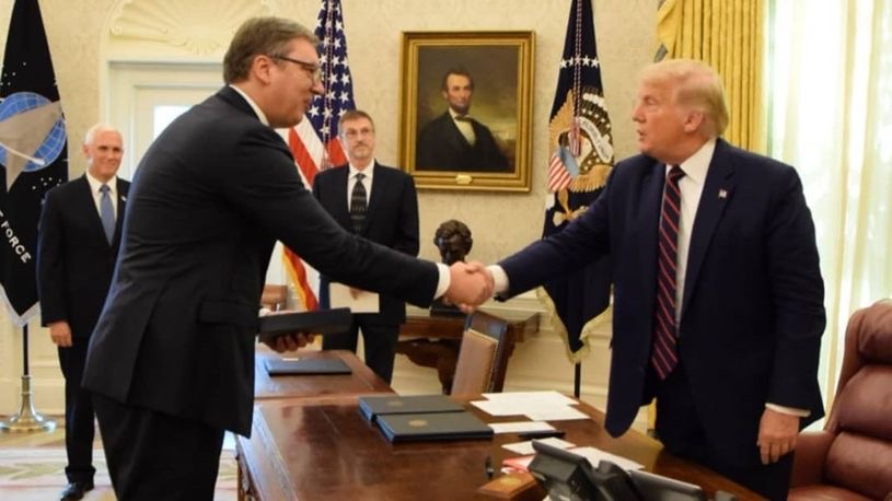 Tramp pisao Vučiću: Sve najbolje želim Vama i velikom narodu Srbije