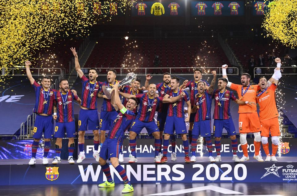 FC Barcelona osvojila Ligu šampiona u futsalu