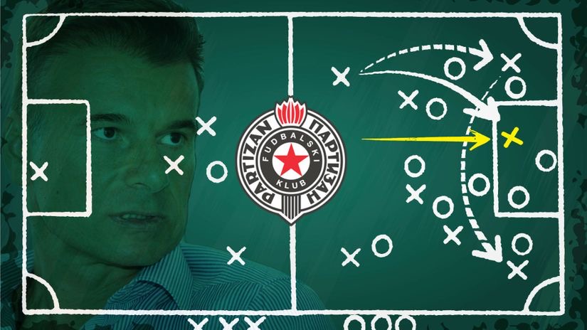 Partizan posle derbija menja formaciju: Stanojević hoće dva napadača