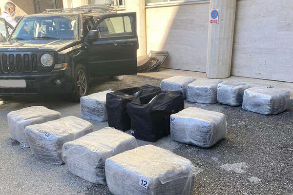 Osumnjičenom za šverc 200 kg marihuane određen pritvor