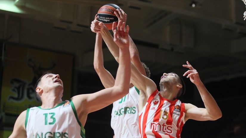 Zvezda kasno zategla odbranu, Žalgiris opet slavio u Beogradu