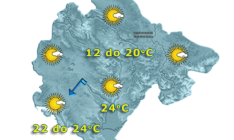 Sjutra pretežno sunčano, do 24 stepena