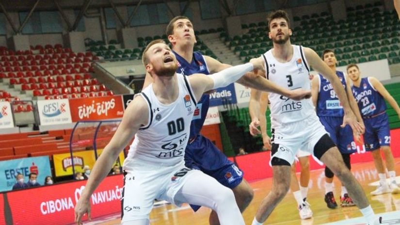 Igra crna i bijela, Partizan pobijedio Cibonu
