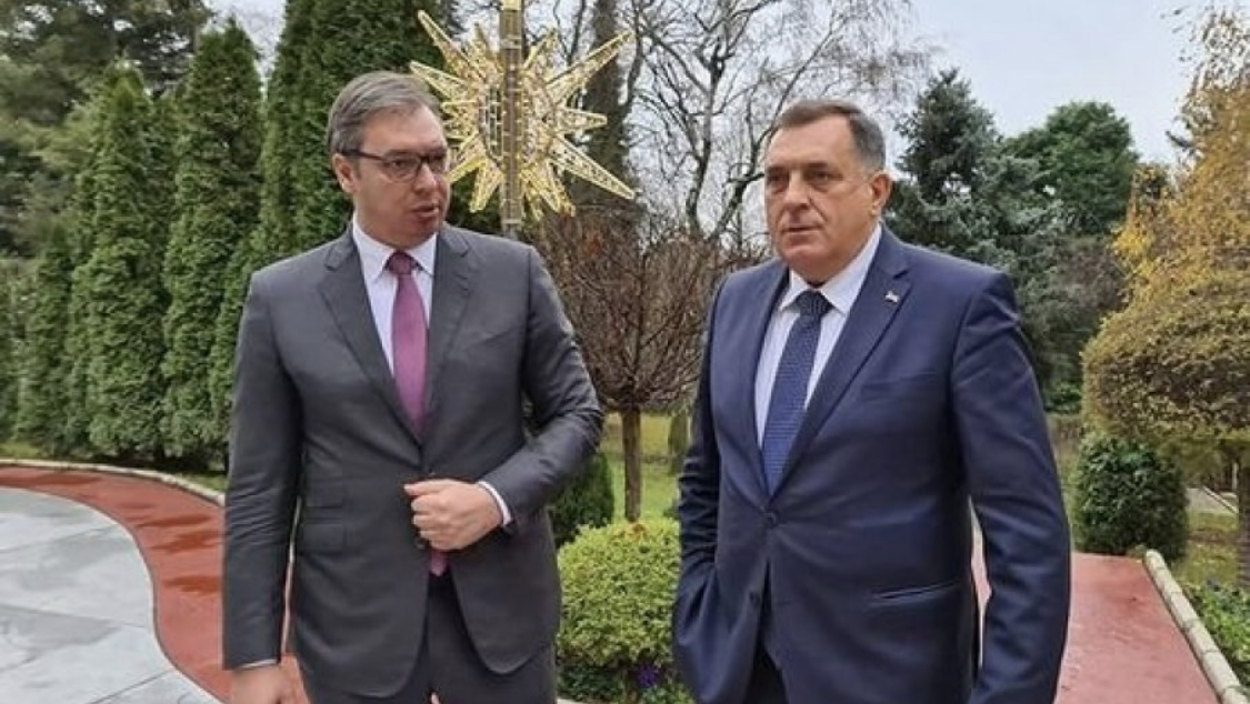 Vučić  nakon sastanka sa Dodikom: Srpski narod umijeće da izdrži sve pritiske, napade i političke hajke!