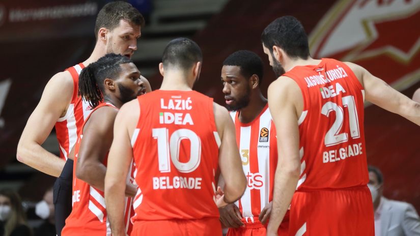 Zbog korone: Odložena utakmica Crvena zvezda – Cedevita Olimpija