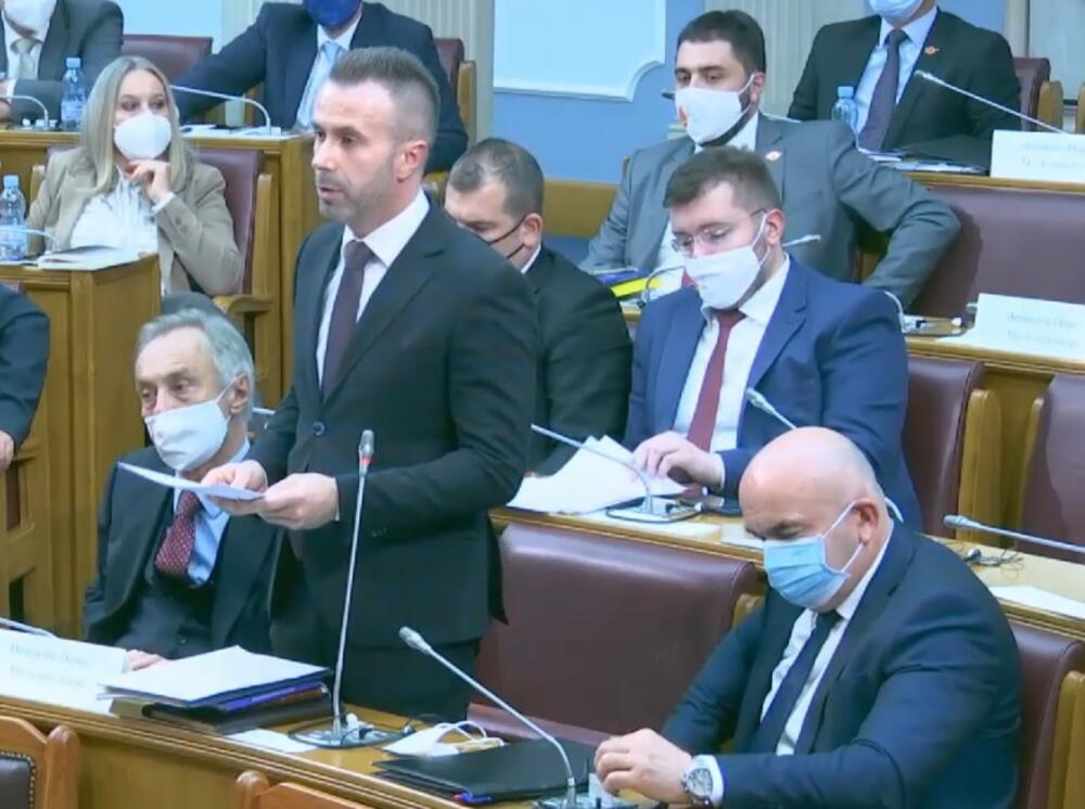 Bogdanović poručio mandataru: Poslanici neće biti tasteri nove Vlade