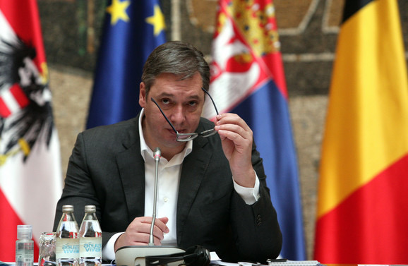 Vučić sa ambasadorima EU: Punopravno članstvo Srbije ostaje jedan od ključnih prioriteta naše zemlje