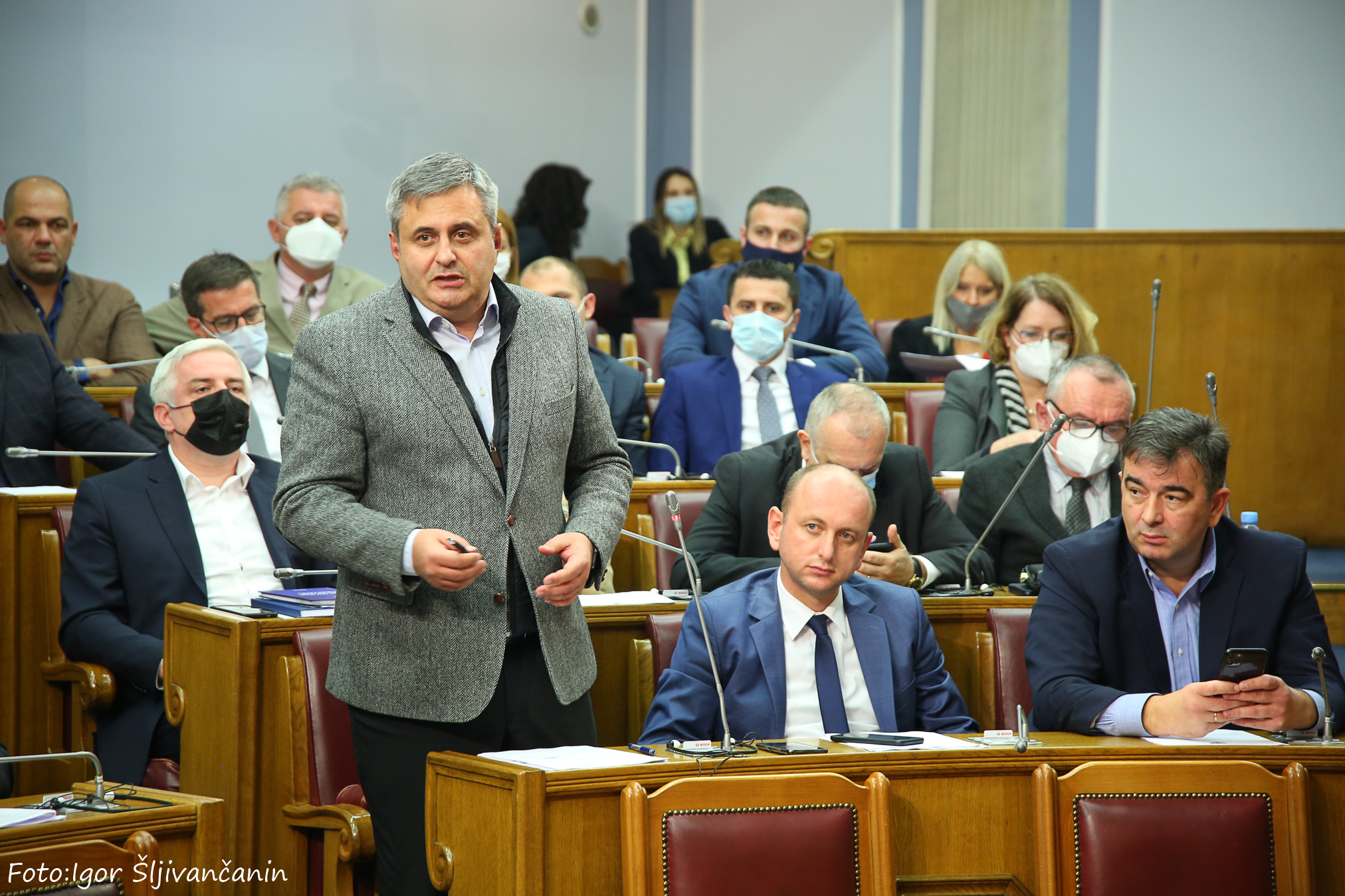 Radunović: Nećemo glasati za predloge Vlade dok ne smijene Blagojevića koji nas je hapsio zbog crkve