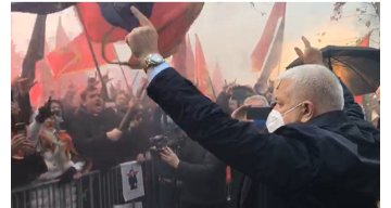 Danilović: Duško Marković pozdravljao komite znakom Liberala