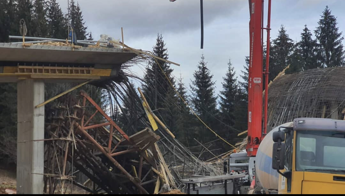 Više radnika povrijeđeno tokom urušavanja mosta na zaobilaznici oko Rožaja