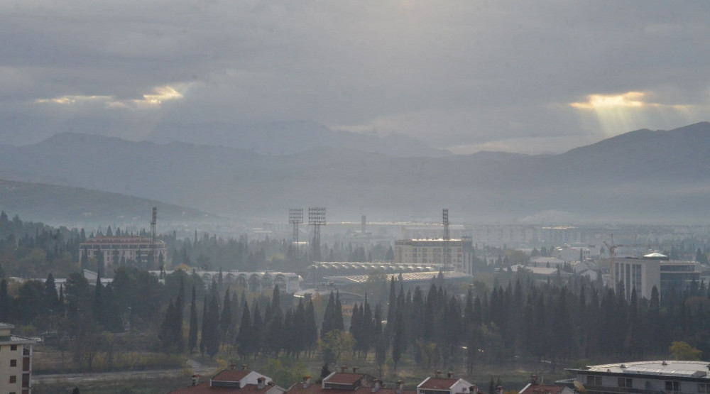 U Podgorici i Pljevljima prekoračena godišnja vrijednost PM2,5 čestica