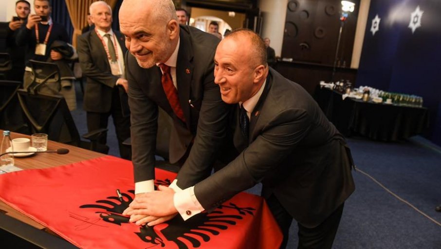 Zločinac Haradinaj opet provocira: Ne tražimo odobrenje Srbije za ujedinjenje sa Albanijom