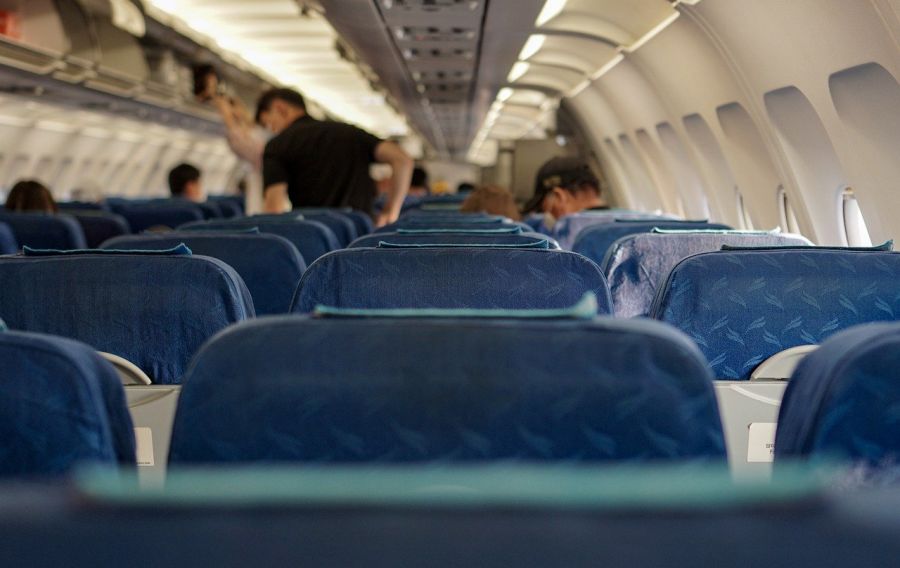 Plava boja sjedišta u avionu nije bez razloga