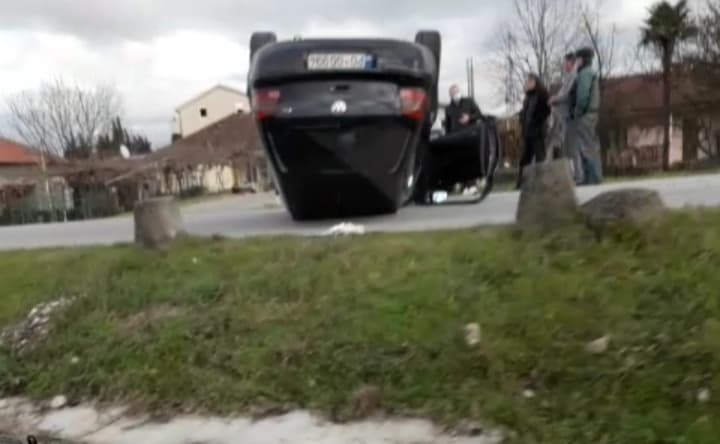 Golubovci: Jedna osoba povrijeđena u udesu