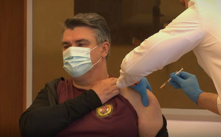 Milanović primio covid vakcinu