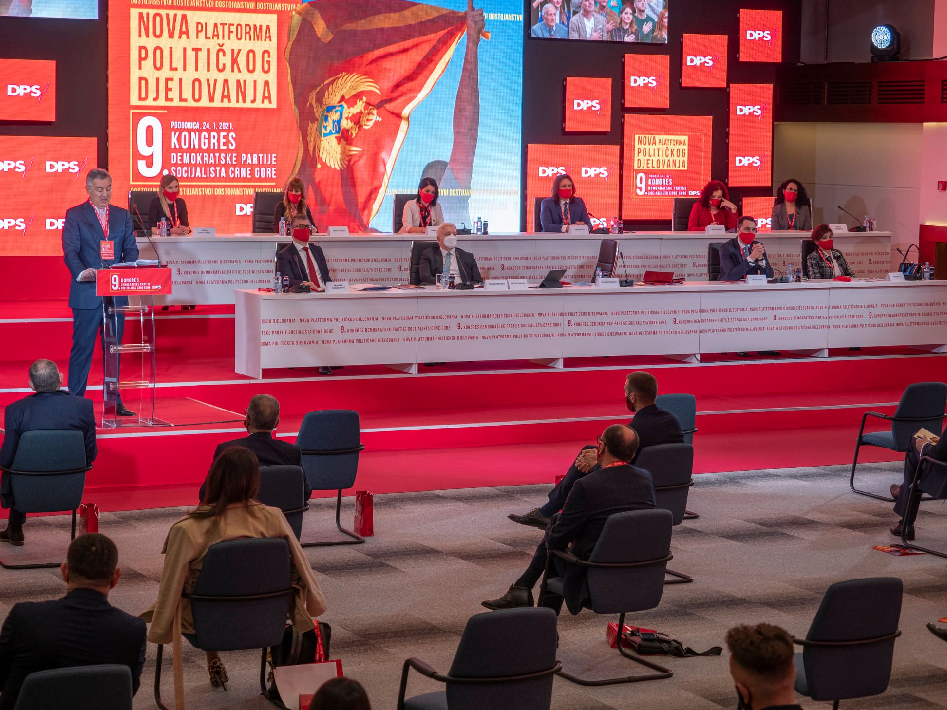 Sjednica Glavnog odbora DPS u četvrtak, formiraju Politički savjet