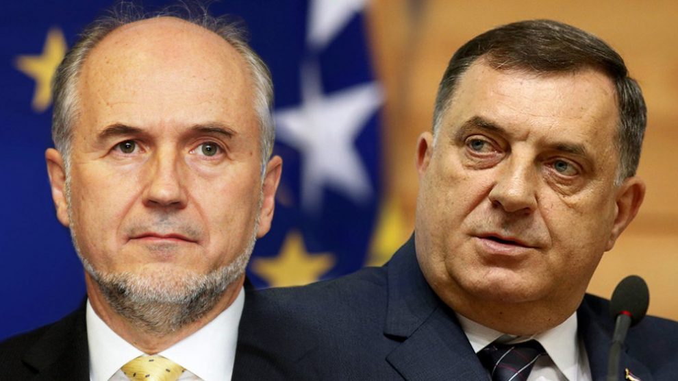 Dodik odgovorio na Inckov zahtjev: Ultimatumi kod Srba ne prolaze