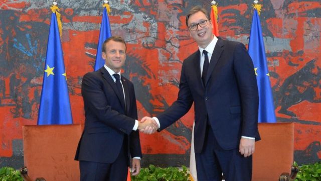 Vučić sa Makronom: Očekujem ozbiljnu podršku Francuske